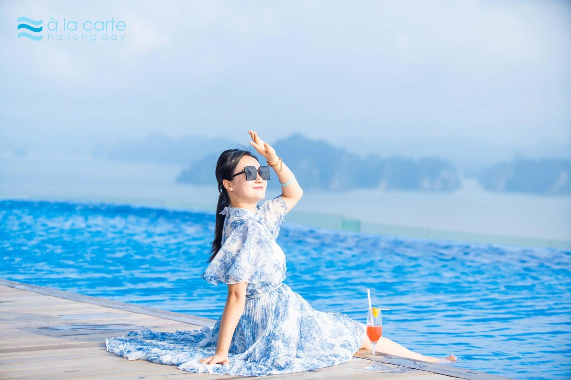 A La Carte Ha Long Apartment By The Beach Ngoại thất bức ảnh